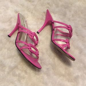 Strappy heels, size 9